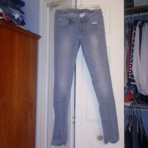 Light gray h and m jeans